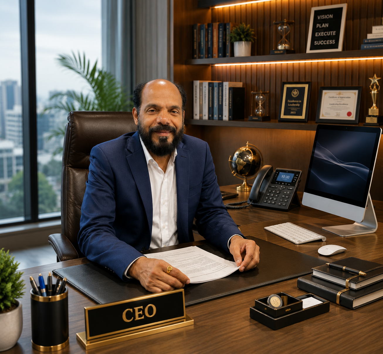 Sankar Nair — Founder & Managing Director, MOON SHINE BUILDING MATERIAL TRADING LLC